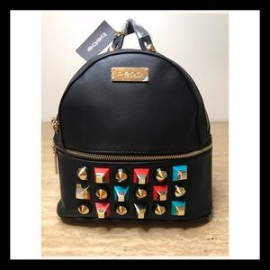 Studded mini backpack by bebe